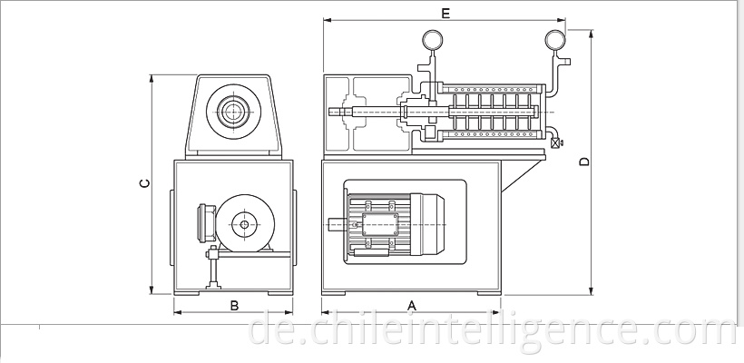 diagram inside of horizontal bead mill
